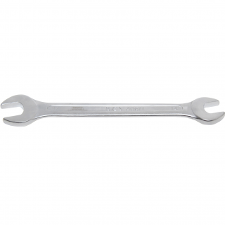 Kľúč plochý vidlicový, obojstranný, 14x17 mm, za studena kované, BGS 30611 (Double Open End Spanner | 14x17 mm, cold forged (BGS 30611))