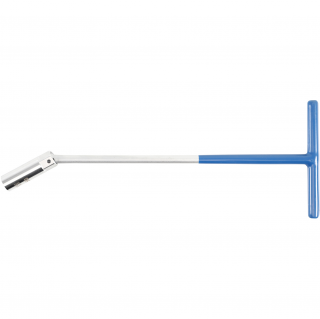Kľúč T-rukoväť na zapaľovacie sviečky, 6-hran, s guľovým kĺbom, 16 mm, BGS 143 (Spark Plug Wrench with T-Handle, Ball Joint | 16 mm (BGS 143))