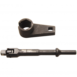 Kľúč úderový na lambda sondu, 22 mm, BGS 8791 (Impact Oxygen Sensor Loosening Wrench (BGS 8791))