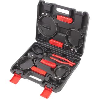 Kľúče a kliešte na olejové filtre, 5 dielov, Welzh 43665-WW (5-Piece Oil Filter Swivel Wrench Set (Welzh 43665-WW))