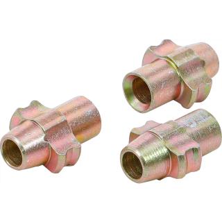 Kľúče / hlavice náhradné na zámky ráfikov, pre sada na demontáž skrutiek ráfika BGS 70207, 3 diely, BGS 70207-1 (Spare Rim Keys | for BGS 70207 | 3 pcs. (BGS 70207-1))