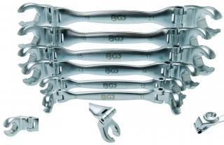 Kľúče očkové obojstranné, na brzdové vedenie a kĺby, 10 x 12 mm, BGS 30413 (Double Ring Spanner for Brake Lines and Joints | 10 x 12 mm (BGS 30413))