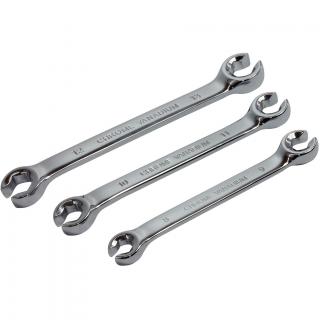 Kľuče očkové obojstranné, otvorené, pre brzdové vedenie, 8 - 13 mm, STAHLMAXX 106778 (Double Ring Spanner Set, open, for Brake line, 8 - 13 mm (STAHLMAXX 106778))