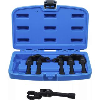 Kľúče otvorené  Crowfoot  3/8 , s kĺbom, 12 - 19 mm, 6 dielov, BGS 74302 (Crowfoot Spanner Set | 10 mm (3/8 ) Drive | with Joint | 6 pcs. (BGS 74302))