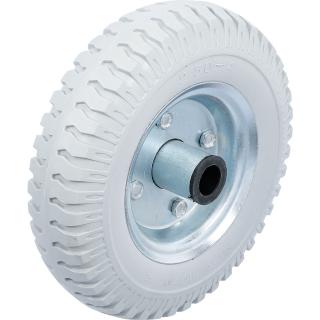 Koleso pre vozíky, PU, šedé, 220 mm, BGS 80670 (Wheel for Pushcarts / Handcarts | PU, gray | 220 mm (BGS 80670))