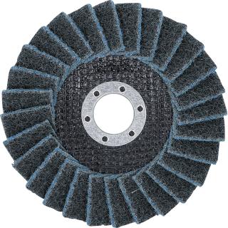 Kotúč brúsny lamelový, netkaný, Ø 125 mm, zrnitosť 240, BGS 74476 (Flap Disc | Non-Woven | Ø 125 mm | Grain Size 240 (BGS 74476))