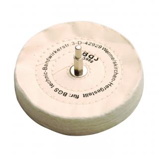 Kotúč leštiaci s driekom 6 mm, Ø 125 x 22 mm, BGS 3989 (Polishing Disc with Mandrel | 6 mm, Ø 125 x 22 mm (BGS 3989))