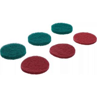 Kotúče brúsne, nylónové, zo sady kotúčov a kief BGS 74367, 6 dielov, BGS 74368 (Grinding Disc Set | Nylon | for BGS 74367 | 6 pcs. (BGS 74368))