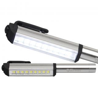 Lampa  pero  LED hliníkové s 9 LED diódami, BGS 8493 (Aluminium LED Pen with 9 LEDs (BGS 8493))