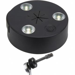 Lampa pripínacia / svetlo pre nasúvanie na náradie do Ø 22 mm, STAHLMAXX 122850 (Clip-on Lamp / Push-through Tool Light, for Sliding on Tools up to Ø 22 mm (STAHLMAXX 122850))