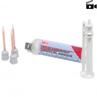Lepidlo 2-zložkové špeciálne, FLEX, zásobník 10 g, BGS 80614 (2-Component Special Glue | FLEX | Cartridge 10 g (BGS 80614))