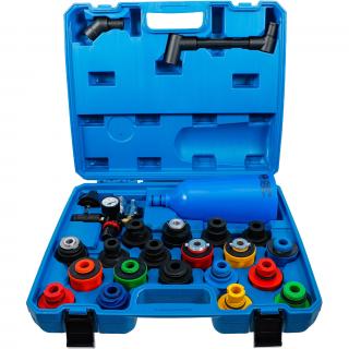 Lievik na plnenie oleja s adaptérmi, plastové prevedenie, 24 dielov, BGS 72213 (Oil Funnel Adaptor Set | Plastic Type | 24 pcs. (BGS 72213))