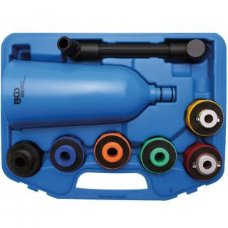 Lievik na plnenie oleja s adaptérmi, plastové prevedenie, BGS 8505-1 (Oil Funnel Adaptor Set | Plastic Type (BGS 8505-1))