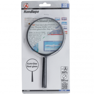 Lupa ručná, Ø 100 mm, BGS 85860 (Magnifying Glass | Ø 100 mm (BGS 85860))