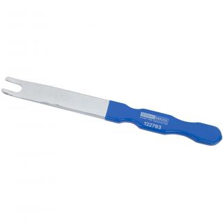 Náradie na zdvíhanie / demontáž príchytiek čalúnenia a plastových nitov, tvrdené a pochrómované, STAHLMAXX 122783 (Clip Lifter / Plastic Rivet / Panel Removal Tool, Hardened and Chrome-plated (STAHLMAXX 122783))