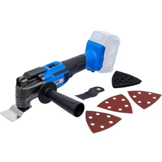 Nástroj multifunkčný - píla, škrabka, brúska, akumulátorový, 18 V, bez nabíjateľnej batérie, BGS 7376 (Cordless Multifunction Tool | brushless | 18 V | without rechargeable Battery (BGS 7376))