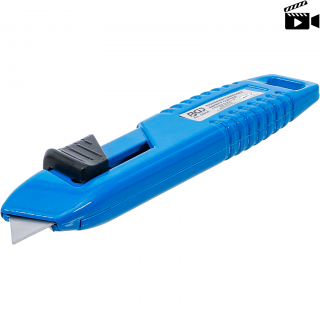 Nôž vysúvací, bezpečnostný, s poistkou, BGS 50606 (Safety Cutter (BGS 50606))