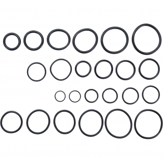 O-krúžky, XXL, Ø 18 - 50 mm, 285 dielov, BGS 8105 (O-Ring Assortment | XXL | Ø 18 - 50 mm | 285 pcs. (BGS 8105))