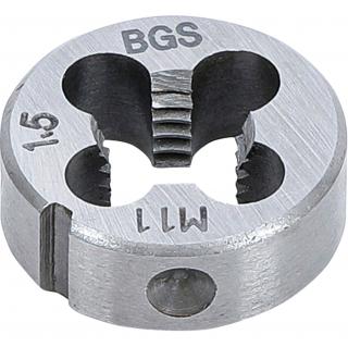 Očko závitové M11 x 1,5 x 25 mm zo sady BGS kat. č. 101900, BGS 1900-M11X1.5-S (Threading Die | M11 x 1.5 x 25 mm (BGS 1900-M11X1.5-S))