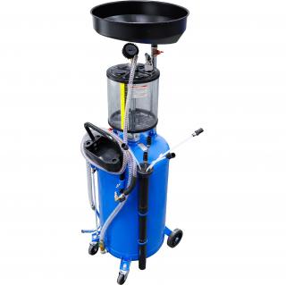 Odsávačka oleja pneumatická s prijímačom na vypúšťanie odpadového oleja, 80 l, BGS 7003 (Air Suction Oil Drainer with Waste Oil Drain Receiver | 80 l (BGS 7003))