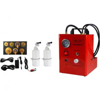 Odvzdušňovač bŕzd a spojky Pulse-Mate™, pulzný, 12 V, s adaptérmi, Welzh 5410-WW (Pulse-Mate™ Pulsating Brake &amp; Clutch Bleeder 12-Volt + Adaptor Set (Welzh 5410-WW))