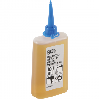 Olej špeciálny pre pneumatické náradie, 100 ml, BGS 9460 (Pneumatic Special Oil | 100 ml (BGS 9460))