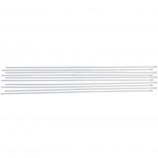 Pásky sťahovacie, biele, 8,0 x 800 mm, 10 dielov, BGS 80775 (Cable Tie Assortment | white | 8.0 x 800 mm | 10 pcs. (BGS 80775))