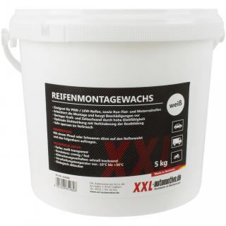 Pasta na montáž pneumatík / montážny vosk, biela, 5 kg, STAHLMAXX 116585 (Tyre Mounting Paste / Assembly Wax, White, 5kg (STAHLMAXX 116585))