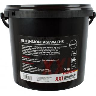 Pasta na montáž pneumatík / montážny vosk, čierna, 5 kg, STAHLMAXX 116589 (Tyre Mounting Paste / Assembly Wax, Black, 5kg (STAHLMAXX 116589))
