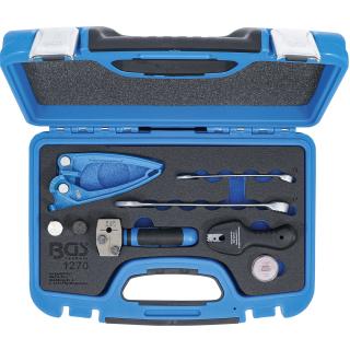 Pertlovacia, ohýbacia a rezacia sada, pre 4,75 (3/16 ) brzdové vedenie, BGS 1270 (Flaring, Bending &amp; Cutting Tool Set | for 4.75 mm (3/16 ) Brake Pipes (BGS 1270))