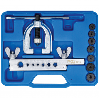 Pertlovacia sada, dvojitá, 9 dielov, PROFI, BGS 8615 (Double Flaring Tool Kit | 9 pcs. (BGS 8615))