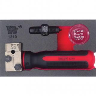 Pertlovacia sada na brzdové potrubia, ručná, Welzh 1210-WW (Hand Held Brake Pipe Flaring Tool (Welzh 1210-WW))
