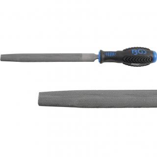 Pilník dielenský, pologuľatý, H2, 150 mm, BGS 6574 (Machinist's File | Halfround | 2nd Cut | 150 mm (BGS 6574))