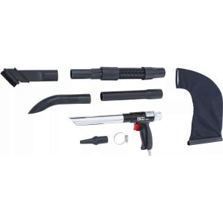 Pištoľ ofukovacia a sacia, prepínacia, 8 dielov, BGS 3337 (Suction and Air Blow Gun | reversible | 8 pcs. (BGS 3337))