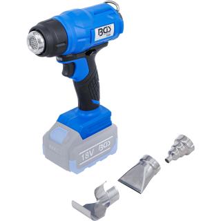 Pištoľ teplovzdušná akumulátorová, 18 V,  bez nabíjateľnej batérie, BGS 7372 (Cordless Heat Gun | 18 V | without rechargeable Battery (BGS 7372))