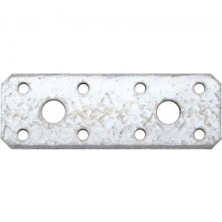 Plech spojovací plochý, oceľový, 100 x 35 x 2 mm, BGS 80783 (Flat Steel Connector | 100 x 35 x 2 mm (BGS 80783))