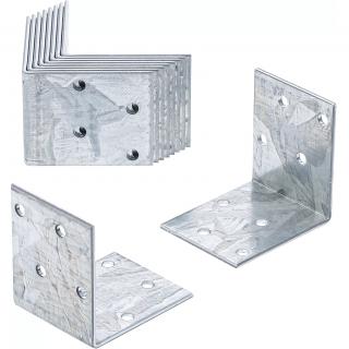 Plechy spojovacie uhlové, 50 x 50 x 40 mm, 10 dielov, BGS 80936 (Angle Joint | 50 x 50 x 40 mm | 10 pcs. (BGS 80936))