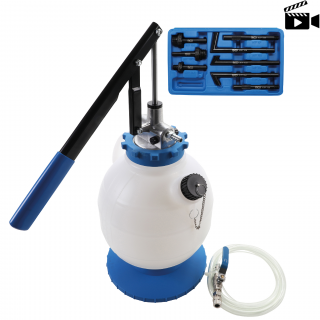 Plnička prevodového oleja s ručnou pumpou, s 8 adaptérmi, 7 l, BGS 9992 (Transmission Oil Filling Tool with Hand Pump | with 8 Adaptors | 7 l (BGS 9992))