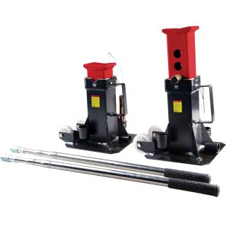 Podstavce pod auto, ťažké prevedenie, 12 t, Welzh 44730-WW (Heavy Duty Axle Stands 12-Ton (Welzh 44730-WW))