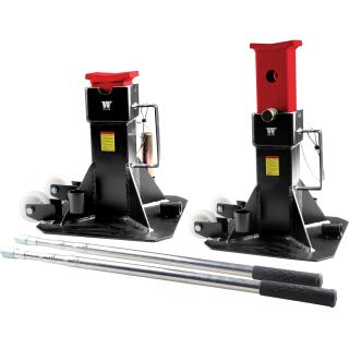 Podstavce pod auto, ťažké prevedenie, 22 t, Welzh 44731-WW (Heavy Duty Axle Stands 22-Ton (Welzh 44731-WW))