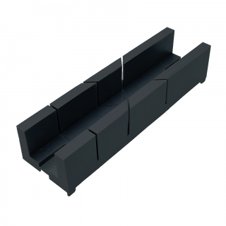 Pokosnica plastová, 245 x 67 x 48 mm (Plastic Miter Box | 245 x 67 x 48 mm)