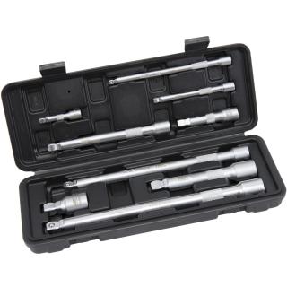 Predĺženia 1/4 , 3/8 , 1/2 , výkyvné, 9 dielov, REPTOOLS 118899 ( Wobble  Extension Bar Set, 1/4 , 3/8 , 1/2  drive, 9 pcs. (REPTOOLS 118899))