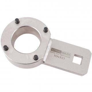 Pridržiavač remenice, kľukového hriadeľa a tlmiča vibrácií, pre 1.8, 2.0 l FSI, TSI, TFSI, VAG T10355, STAHLMAXX 104921 (Pulley, Vibration Damper and Crankshaft Counterholder, 1.8L, 2.0L FSI, TSI, TFSI, like VAG T10355 (STAHLMAXX 104921))