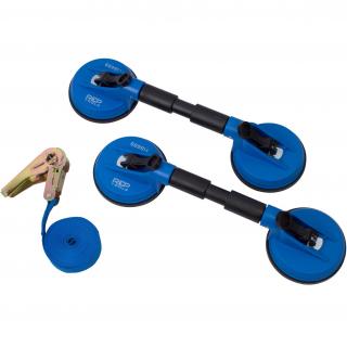 Prísavky dvojité / nosič čelného sklad, REPTOOLS 118699 (Double Suction Cup / Windshield Carrier (REPTOOLS 118699))
