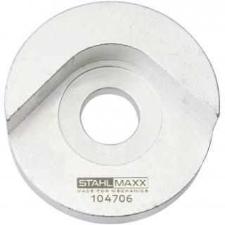 Prítlačný diel 01, pre puzdro zadnej nápravy, ovládanie vretenom, pre Opel, STAHLMAXX 104706 (Pressure Piece 01, for Rear Axle Bush, Spindle Actuation, for Opel (STAHLMAXX 104706))