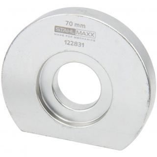 Prítlačný diel, okrúhly, plochý, vonkajší Ø 70 mm, sploštený, zo sady prítlačných dielov STAHLMAXX 123213, STAHLMAXX 122831 (Pressure Piece, Round, Flat, Outer Ø 70 mm, Flattened, from Pressure Piece Set STAHLMAXX 123213 (STAHLMAXX 122831))