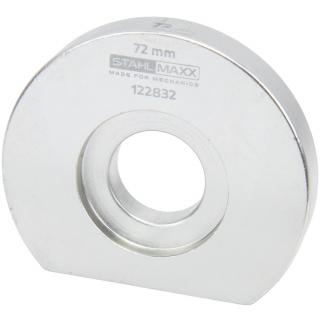 Prítlačný diel, okrúhly, plochý, vonkajší Ø 72 mm, sploštený, zo sady prítlačných dielov STAHLMAXX 123213, STAHLMAXX 122832 (Pressure Piece, Round, Flat, Outer Ø 72 mm, Flattened, from Pressure Piece Set STAHLMAXX 123213 (STAHLMAXX 122832))