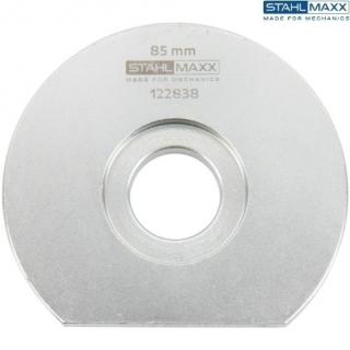 Prítlačný diel, okrúhly, plochý, vonkajší Ø 80 mm, sploštený, zo sady prítlačných dielov STAHLMAXX 123213, STAHLMAXX 122836 (Pressure Piece, Round, Flat, Outer Ø 80 mm, Flattened, from Pressure Piece Set STAHLMAXX 123213 (STAHLMAXX 122836))