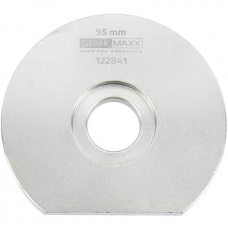 Prítlačný diel, okrúhly, plochý, vonkajší Ø 95 mm, sploštený, zo sady prítlačných dielov STAHLMAXX 123213, STAHLMAXX 122841 (Pressure Piece, Round, Flat, Outer Ø 95 mm, Flattened, from Pressure Piece Set STAHLMAXX 123213 (STAHLMAXX 122841))