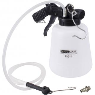 Pumpa sacia vákuová / tlaková na odvzdušnenie palivového systému, 11014 (Vacuum / Compressed Air Suction Pump for Fuel System Bleeding (STAHLMAXX 11014))